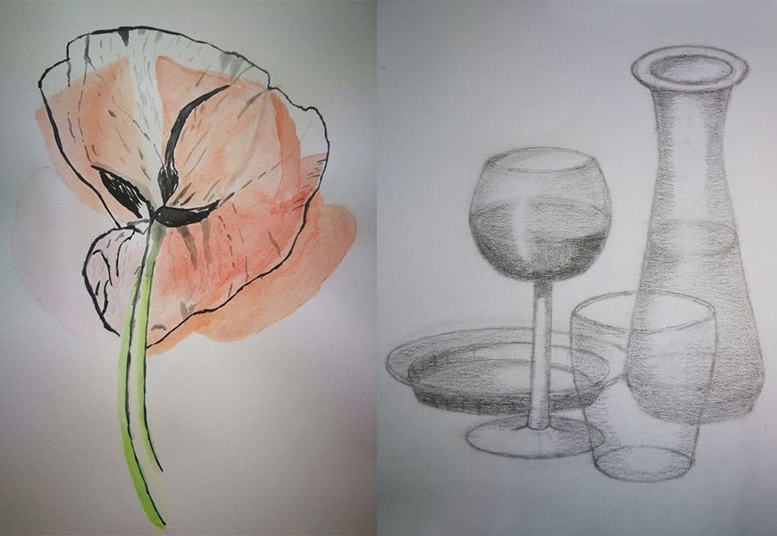 dessin publicité enseignement artistique à Liège Institut Marie-Thérèse