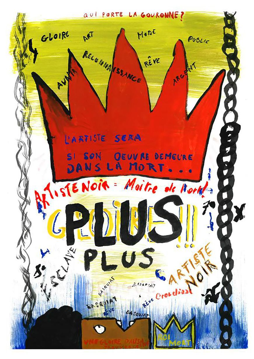 Basquiat enseignement artistique à Liège Institut Marie-Thérèse