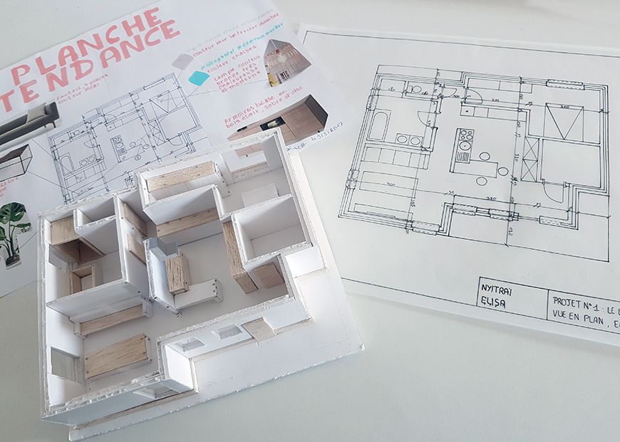 Projet architecture enseignement artistique à Liège Institut Marie-Thérèse