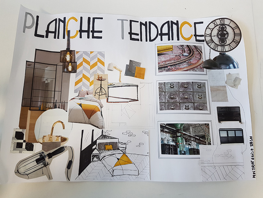 Planches tendances en architecture enseignement artistique à Liège Institut Marie-Thérèse